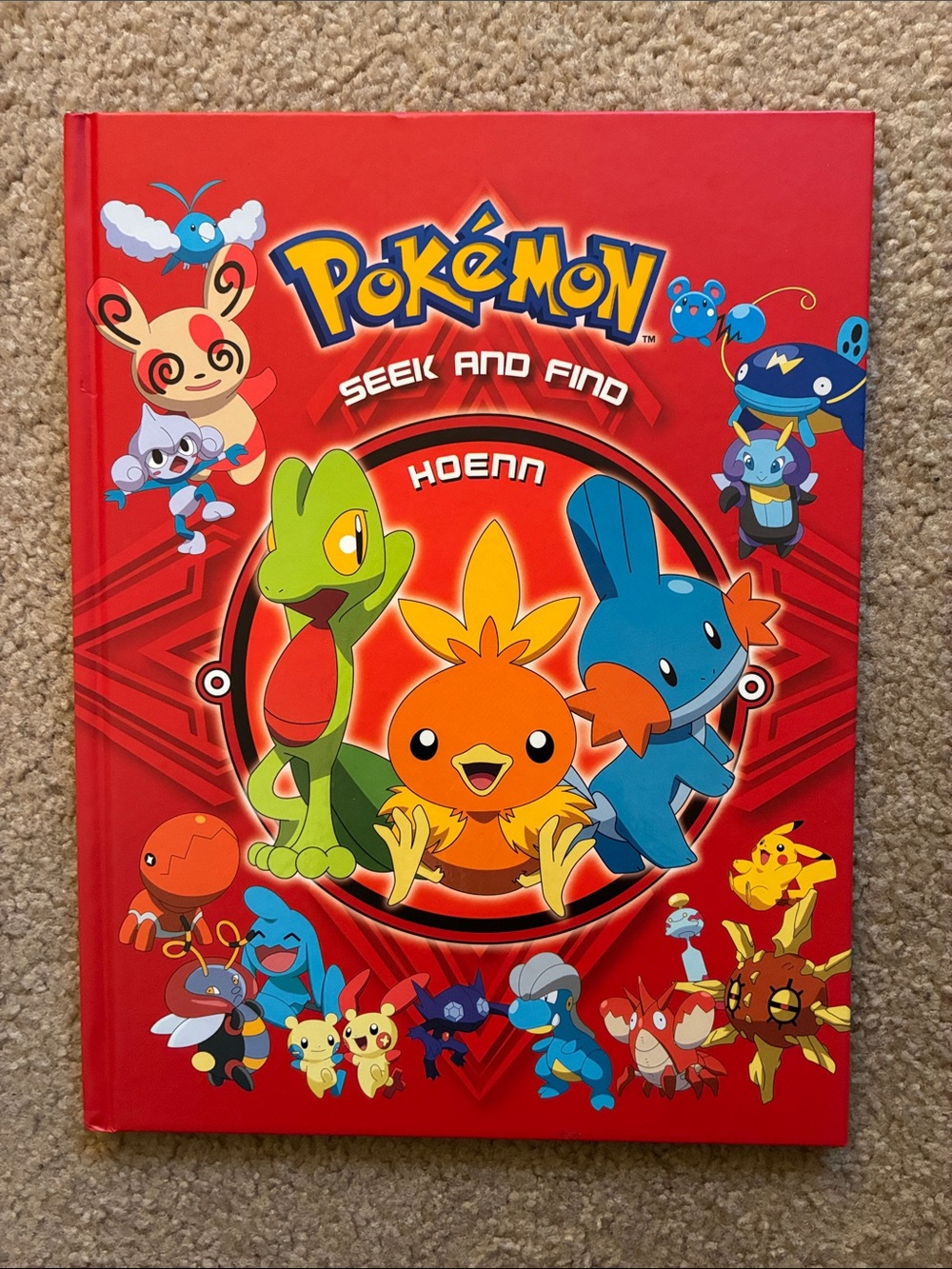 Pokémon Seek And Find Hoenn Book